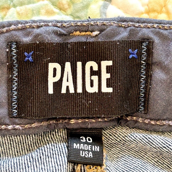 Paige Skyline Skinny Step Hem Jeans - Picture 4 of 4